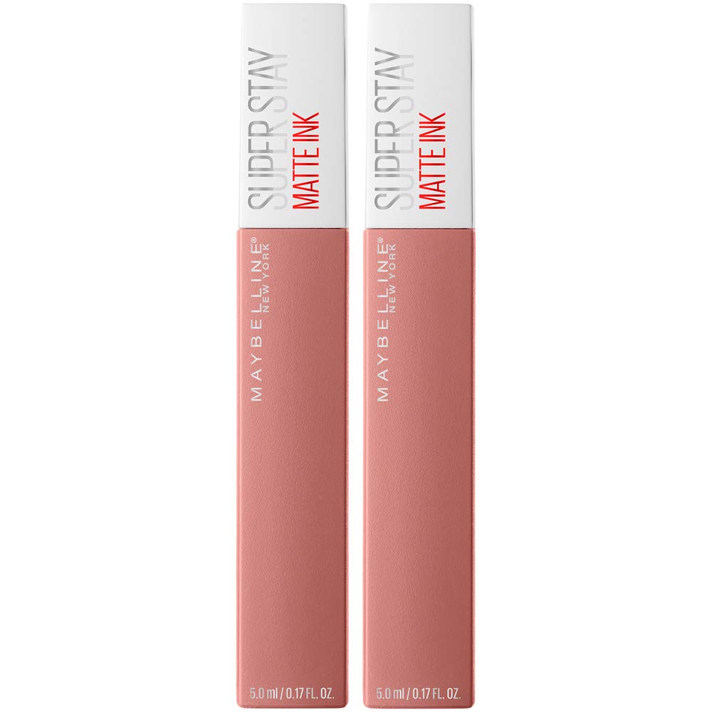 Maybelline Super Stay Matte Ink Liquid Lipstick Makeup, Long Lasting High Impact Color, Up to 16H Wear, Mover, Brown, 1 Count, Packaging May Vary