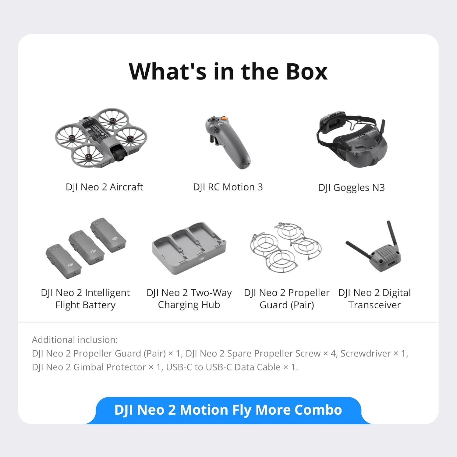 DJI Neo 2 (Drone Only), Lightweight & Foldable 4K Drone With Camera, Palm Takeoff & Landing, Gesture Control, ActiveTrack, Omnidirectional Obstacle Sensing