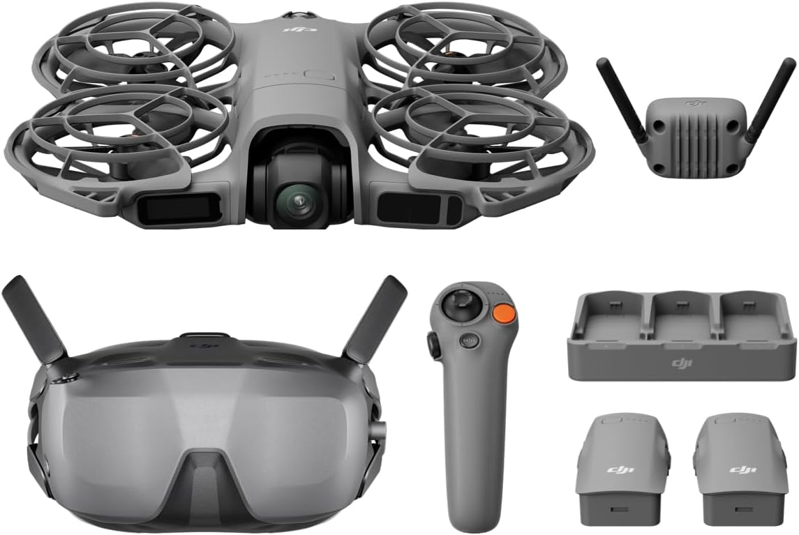 DJI Neo 2 (Drone Only), Lightweight & Foldable 4K Drone With Camera, Palm Takeoff & Landing, Gesture Control, ActiveTrack, Omnidirectional Obstacle Sensing