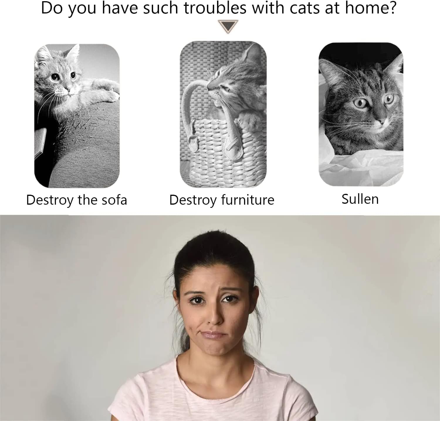 Enkman Magic Organ Cat Scratcher Board Cat Ball Adventure The Ultimate Interactive Mental Physical Exercise for Indoor Cats Toy