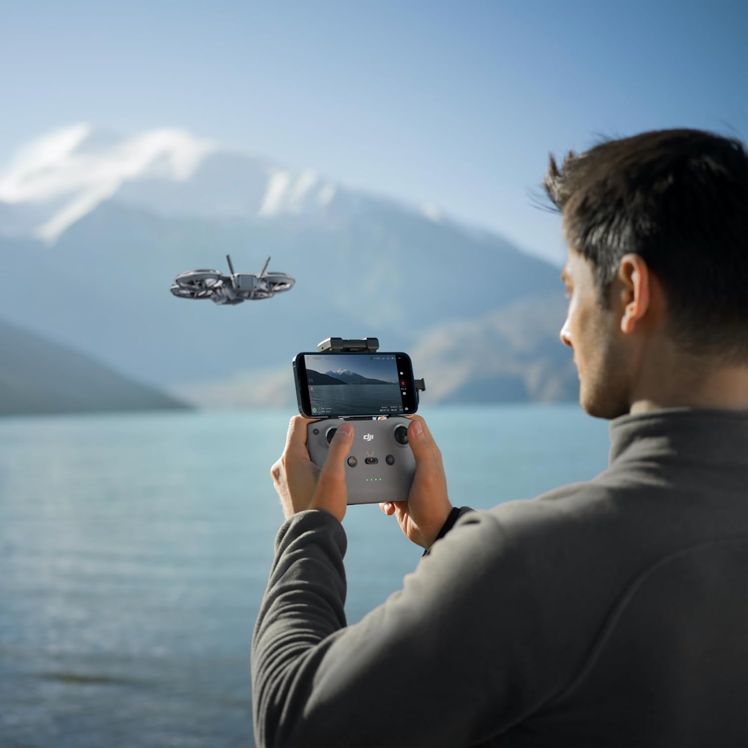 DJI Neo 2 (Drone Only), Lightweight & Foldable 4K Drone With Camera, Palm Takeoff & Landing, Gesture Control, ActiveTrack, Omnidirectional Obstacle Sensing