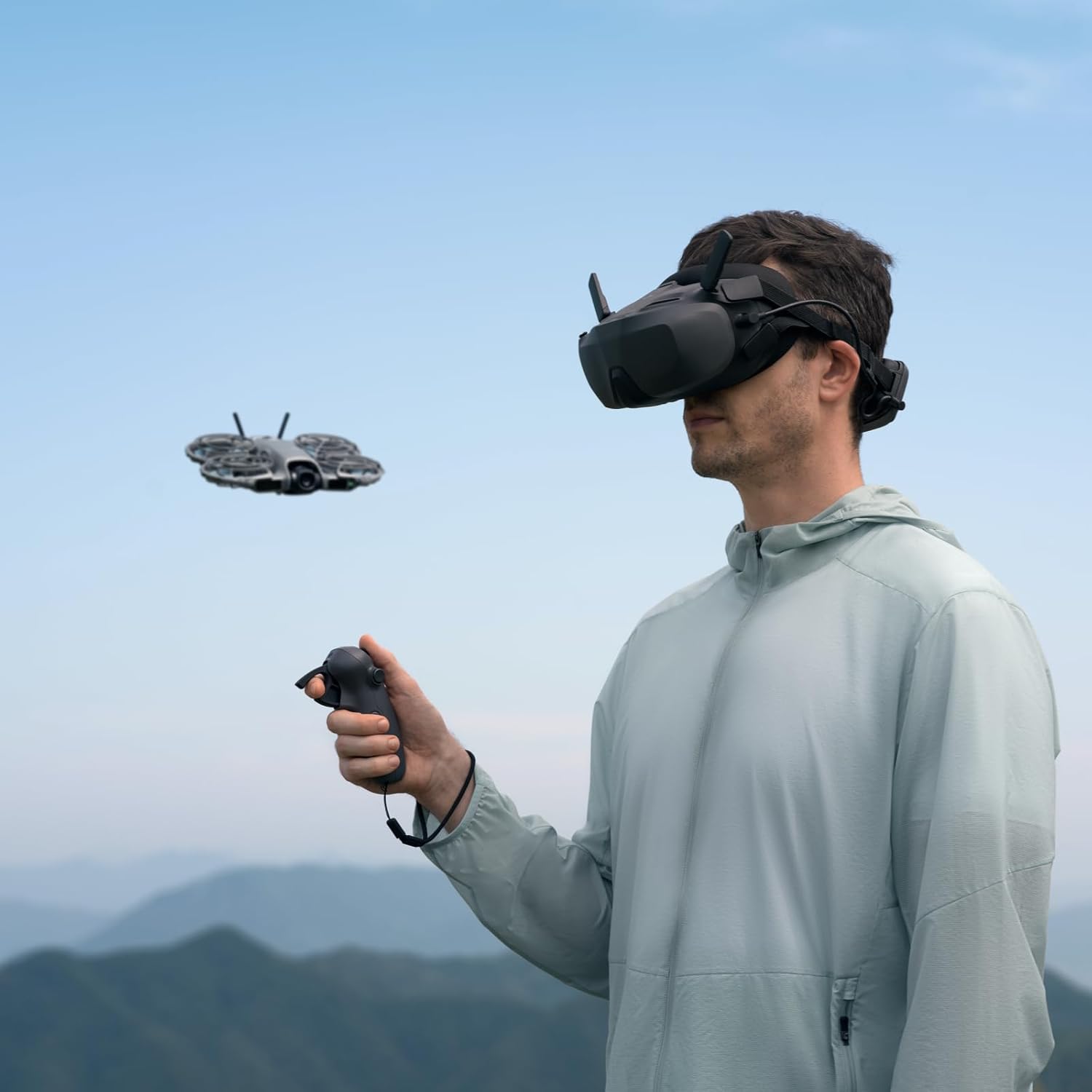 DJI Neo 2 (Drone Only), Lightweight & Foldable 4K Drone With Camera, Palm Takeoff & Landing, Gesture Control, ActiveTrack, Omnidirectional Obstacle Sensing