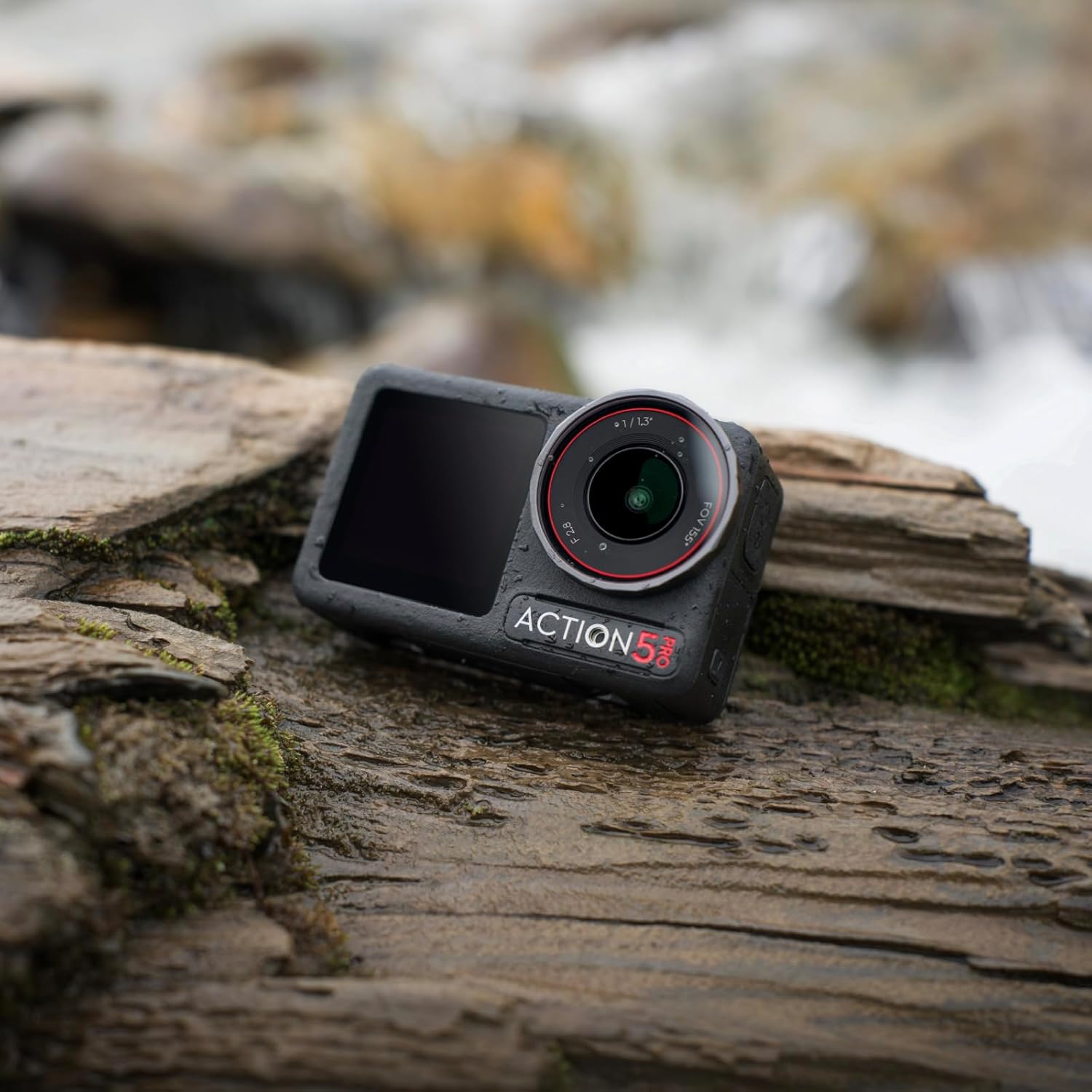 DJI Osmo Action 5 Pro Essential Combo, Waterproof Action Camera with 1/1.3 Sensor, 4K/120fps Video, Subject Tracking, Stabilization, Dual OLED Touchscreens, Action Camera 4K Ideal for Sports, Vlog