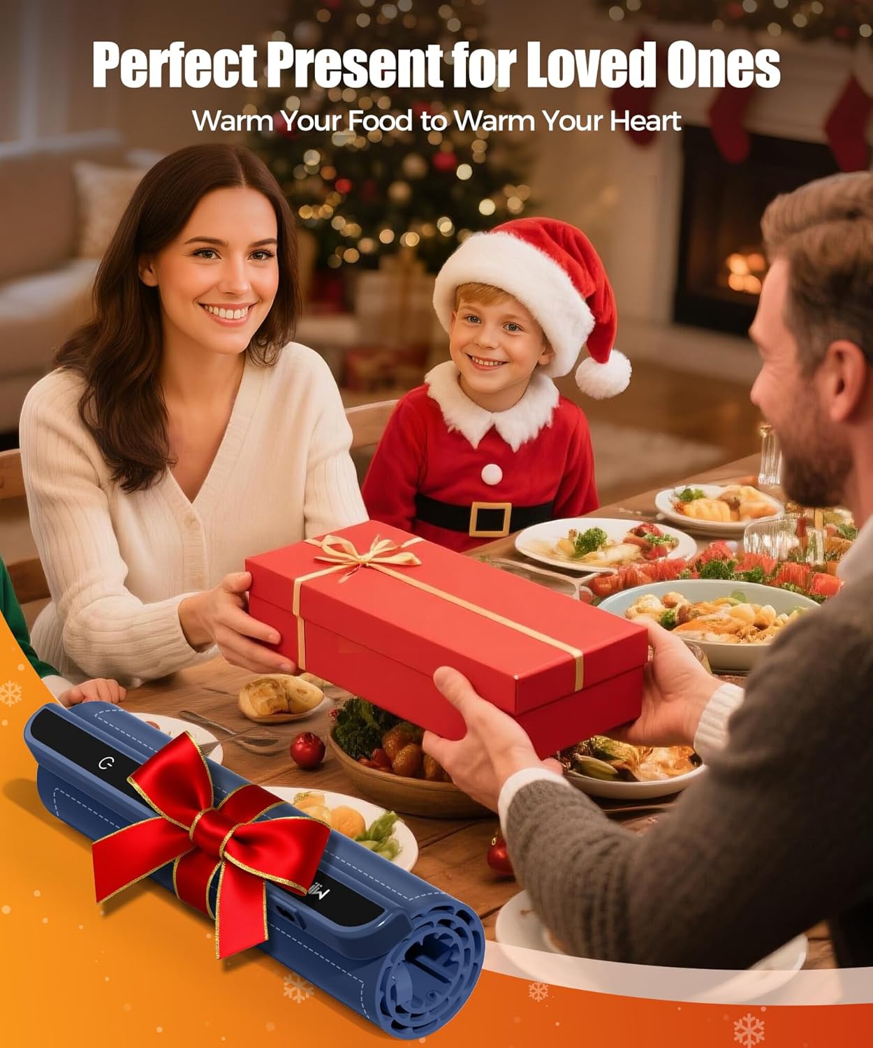 Extra Large Food Warming Mat with Heat-Resistant Pad, 36X15 Inch, 6 Temperature & 6 Timer Settings, Child Lock Safety, Fits More Dishes for Family Dinners and Parties