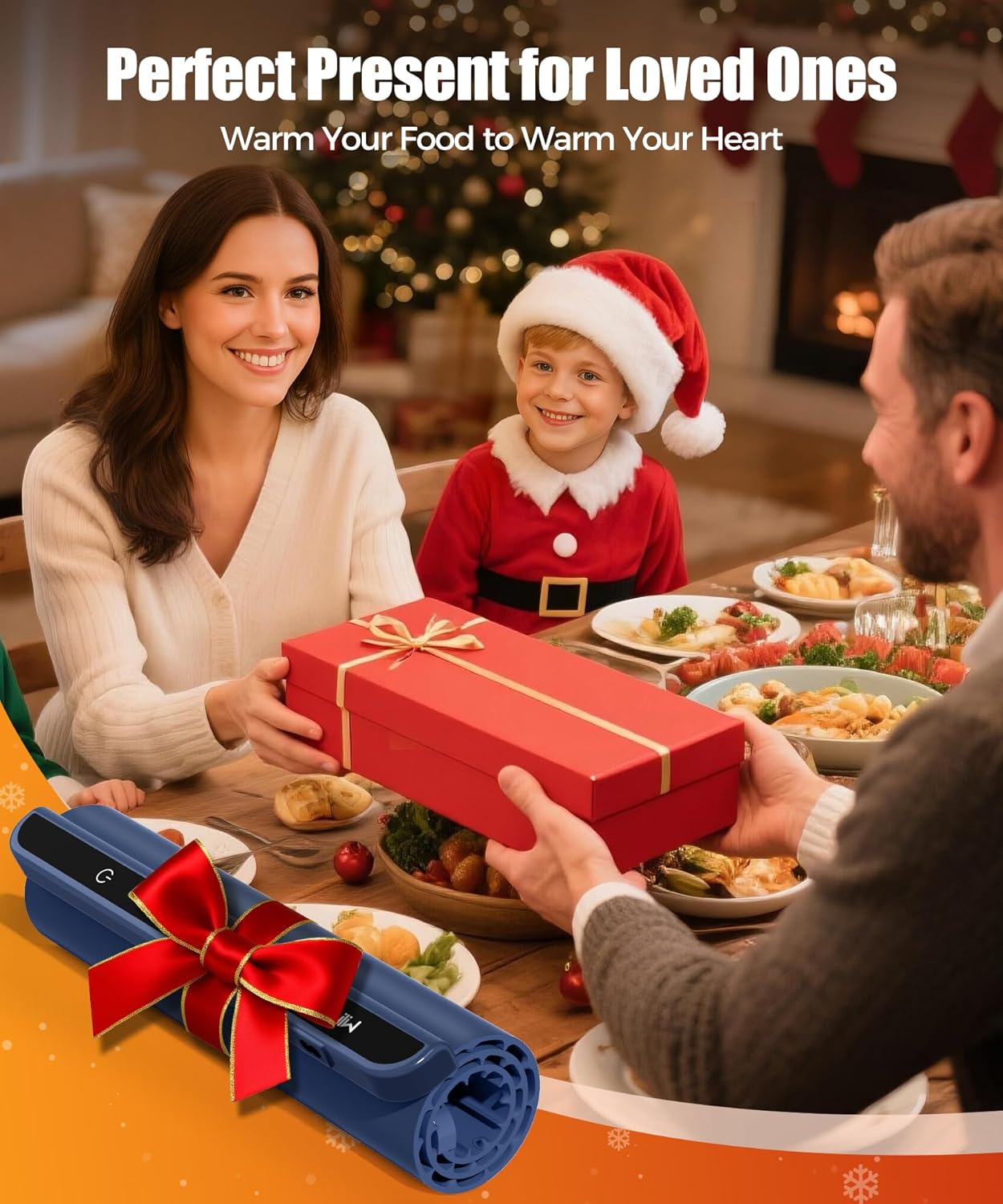 Extra Large Food Warming Mat with Heat-Resistant Pad, 36X15 Inch, 6 Temperature & 6 Timer Settings, Child Lock Safety, Fits More Dishes for Family Dinners and Parties