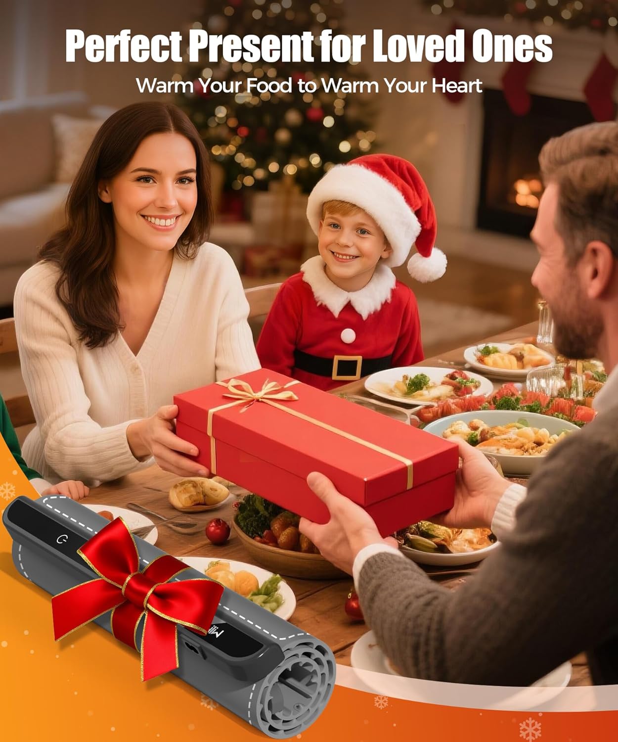 Extra Large Food Warming Mat with Heat-Resistant Pad, 36X15 Inch, 6 Temperature & 6 Timer Settings, Child Lock Safety, Fits More Dishes for Family Dinners and Parties