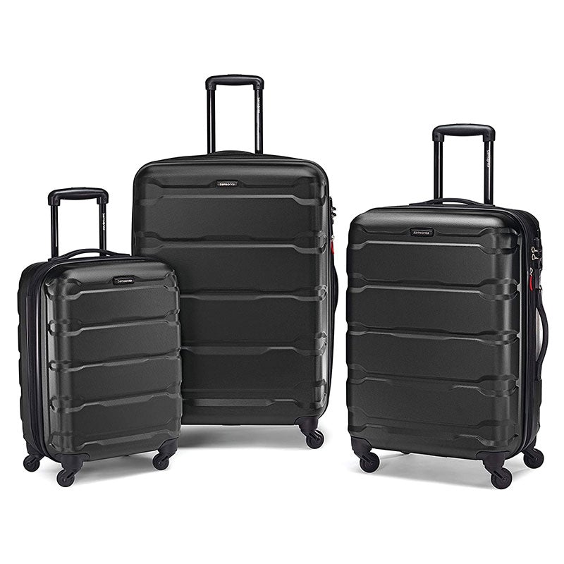 Samsonite Omni PC Hardside Expandable Luggage with Spinner Wheels, 3-Piece Set (20/24/28)