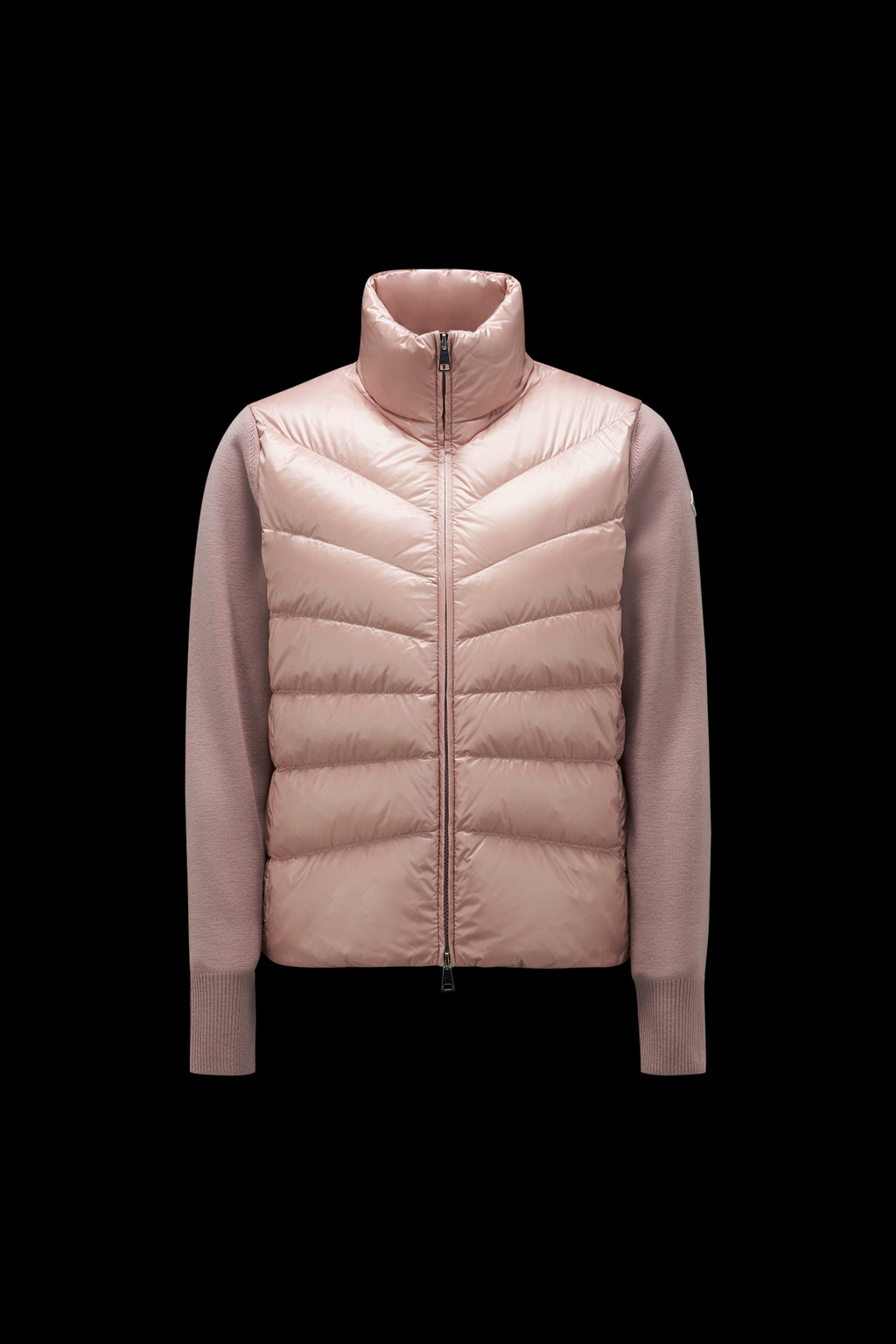 Padded Wool Cardigan