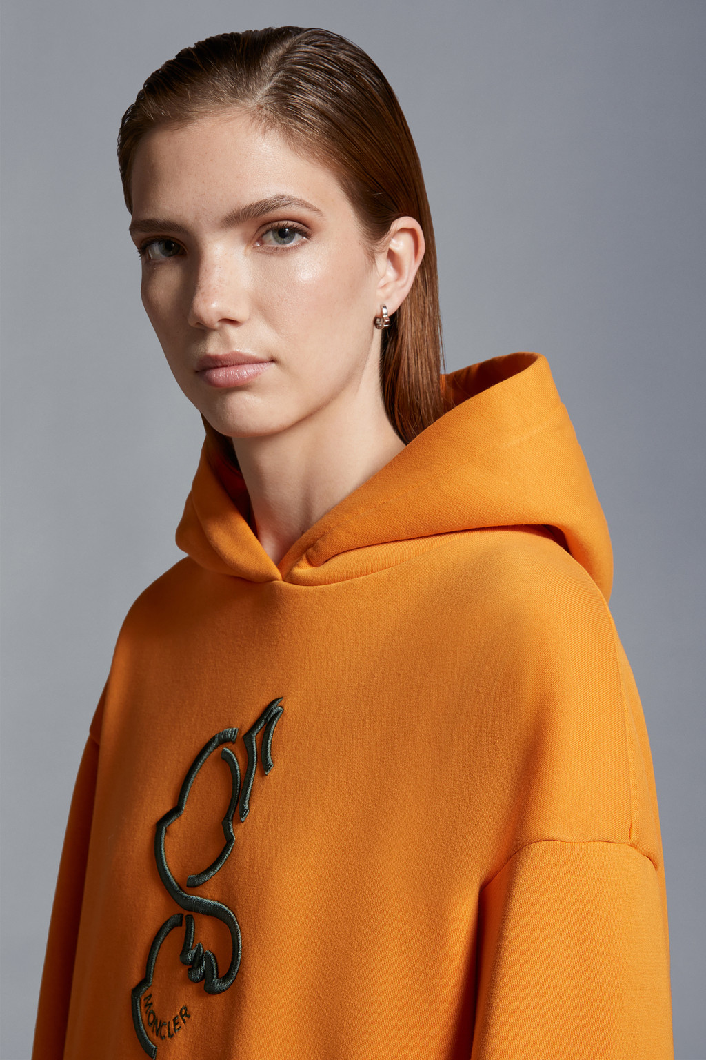 Embroidered Logo Hoodie