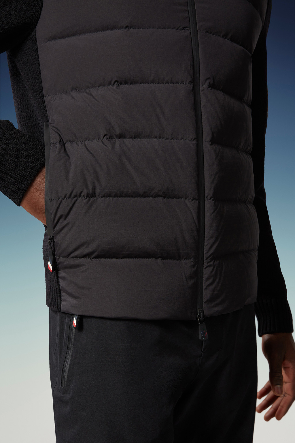 Padded Zip-Up Hoodie