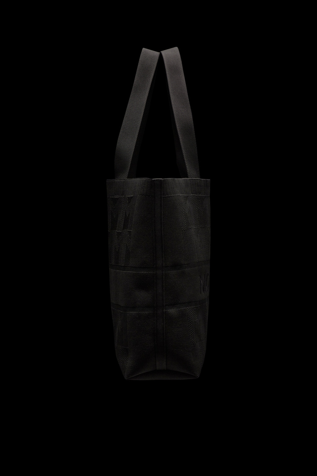 Monogram Knit Tote Bag