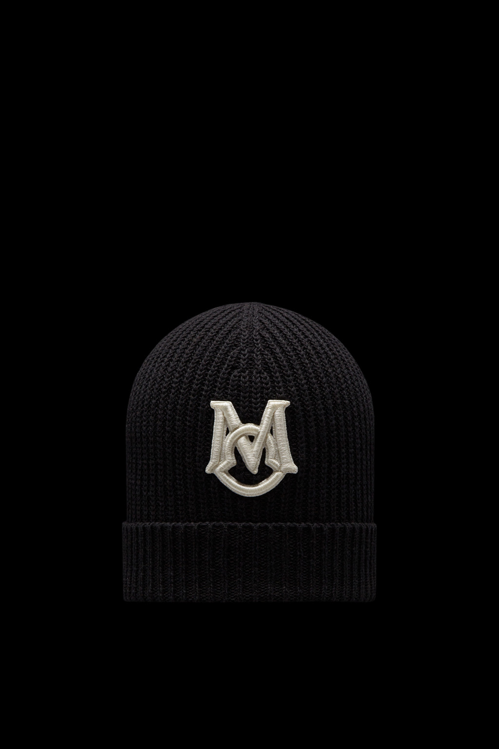 Embroidered Monogram Beanie