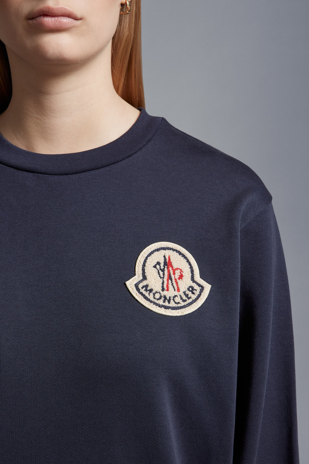 Logo Patch Sweatshirt