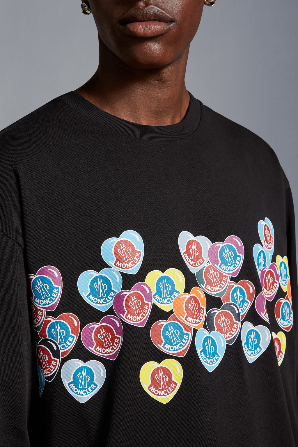 Moncoeur Motif Long Sleeve T-shirt