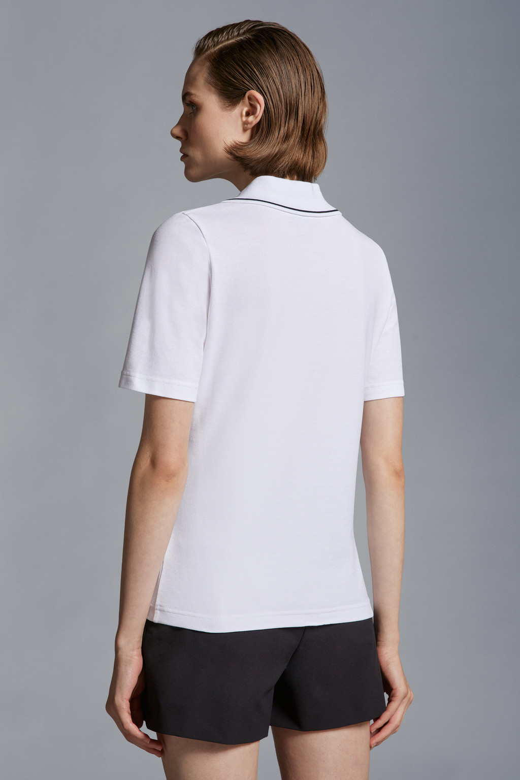 Logo Patch Polo Shirt