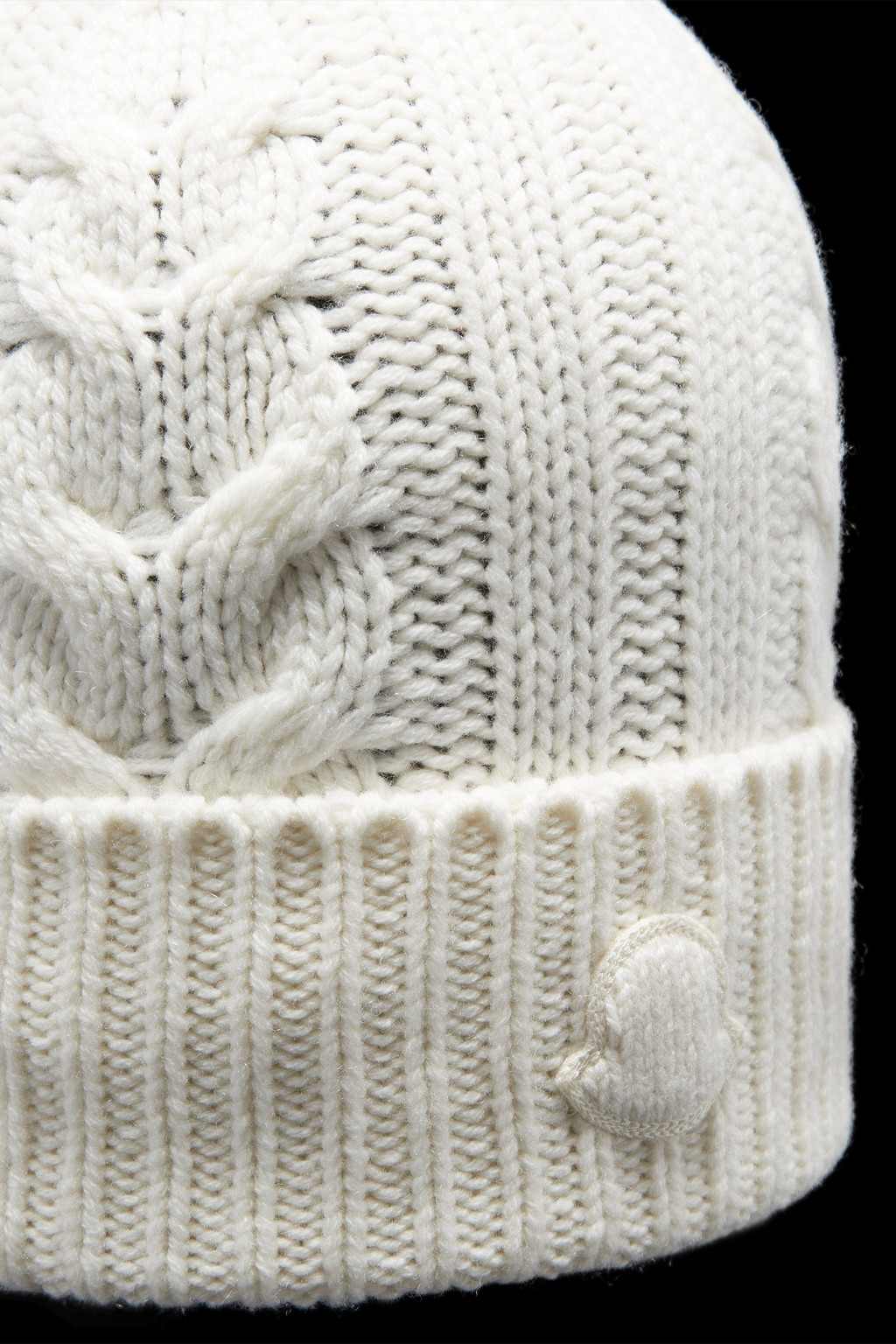 Cable Knit Cashmere Beanie