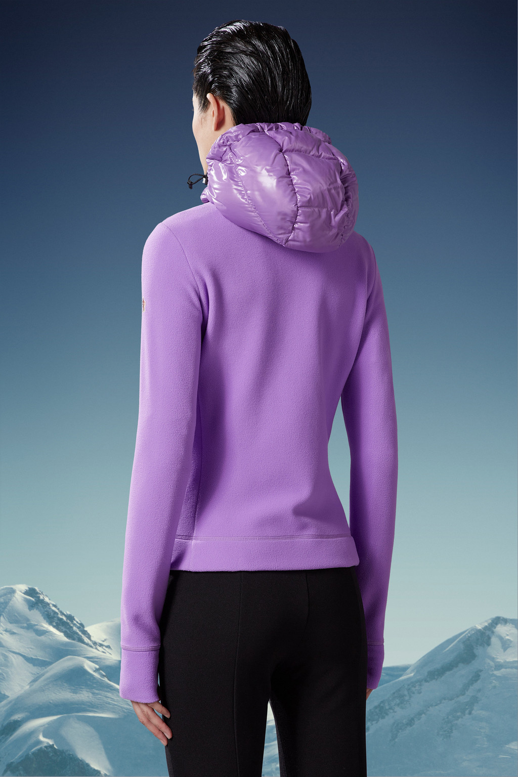 Padded Fleece Hoodie