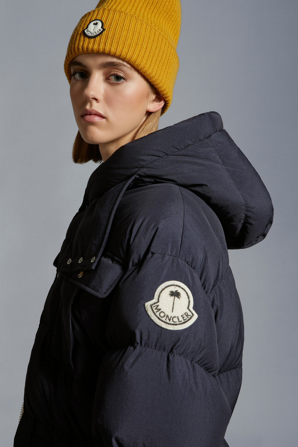 Pentaflake Long Down Jacket