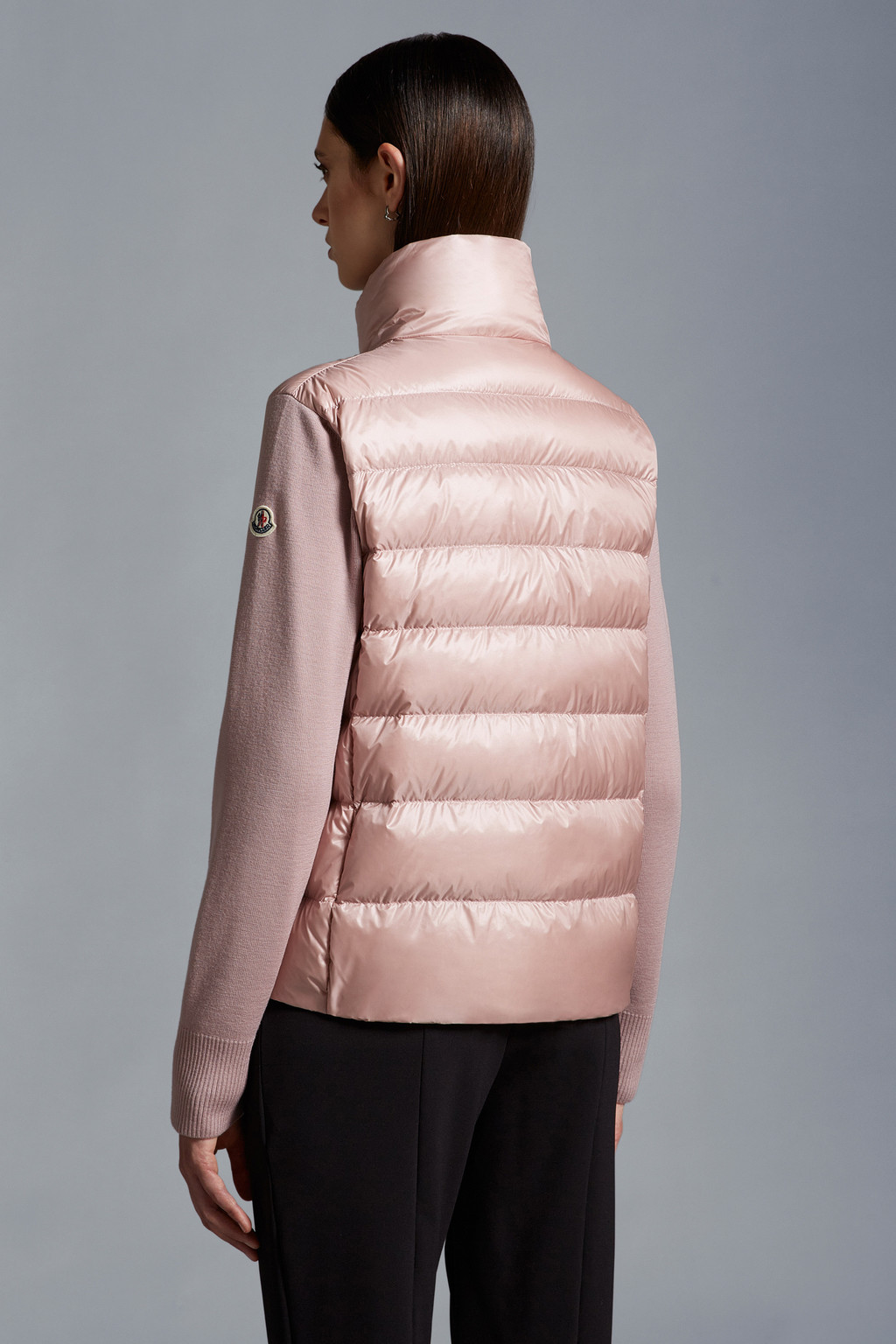 Padded Wool Cardigan