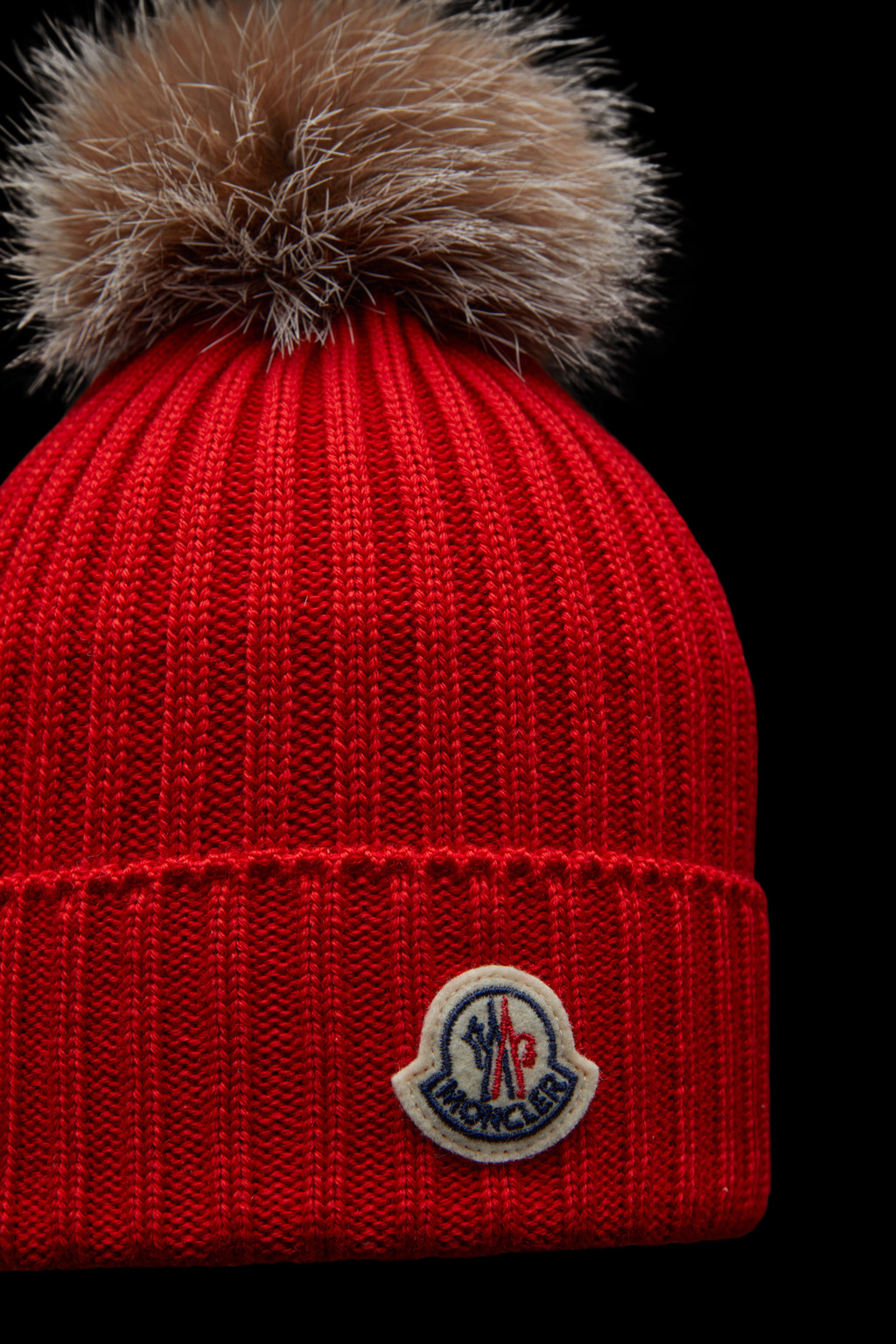 Wool Beanie with Pom Pom