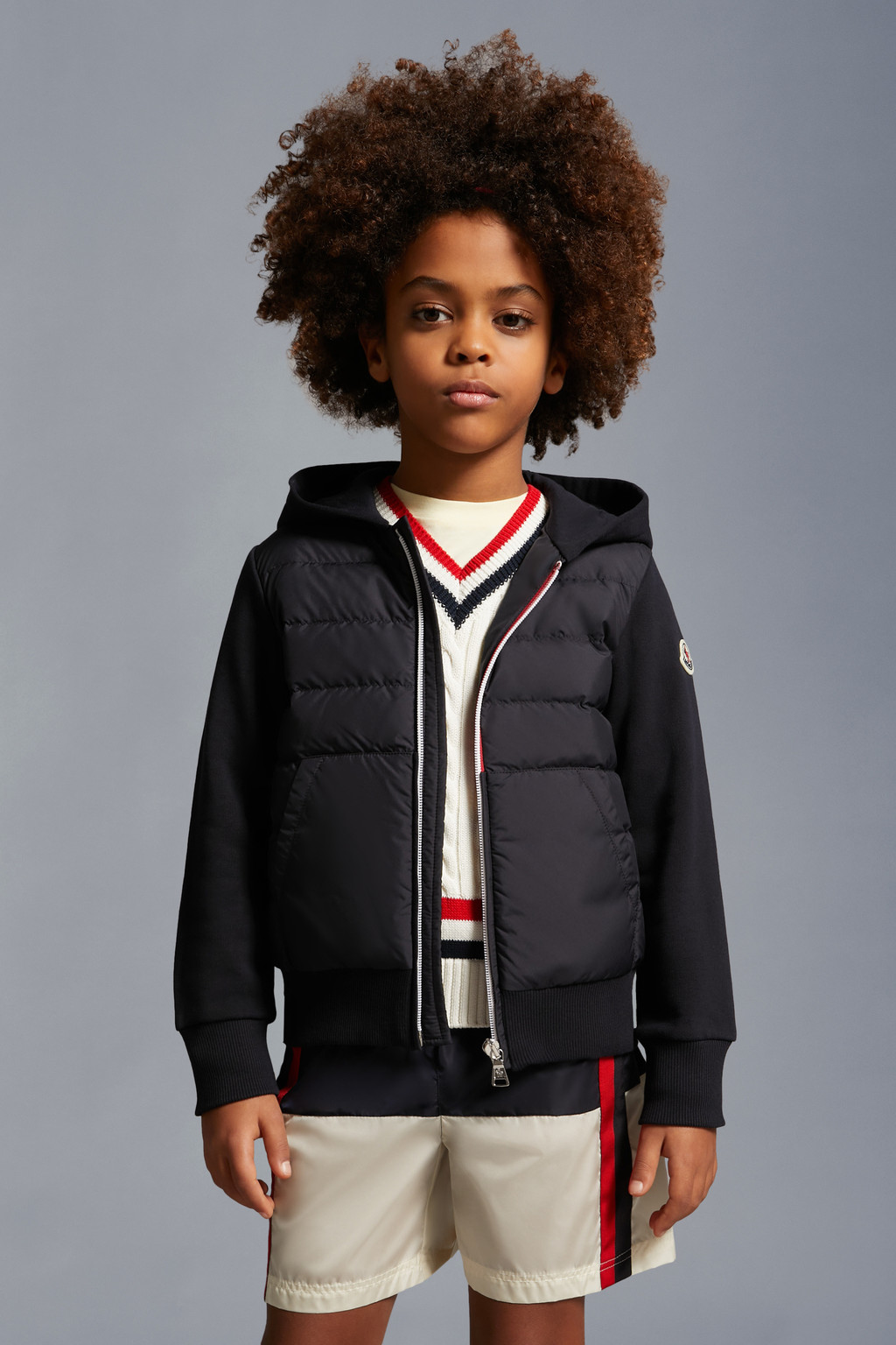 Padded Zip-Up Hoodie