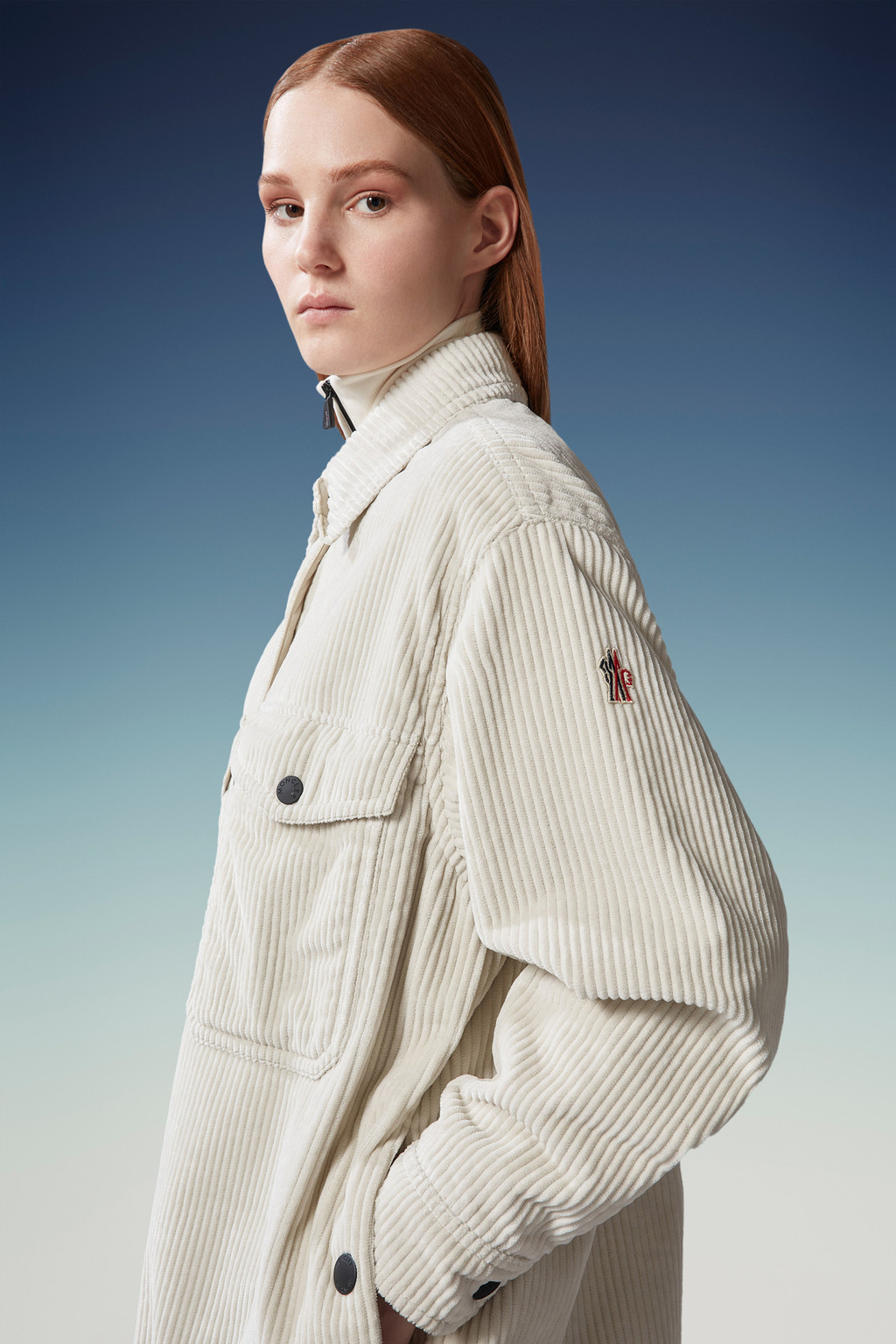 Vanay Long Down Shacket