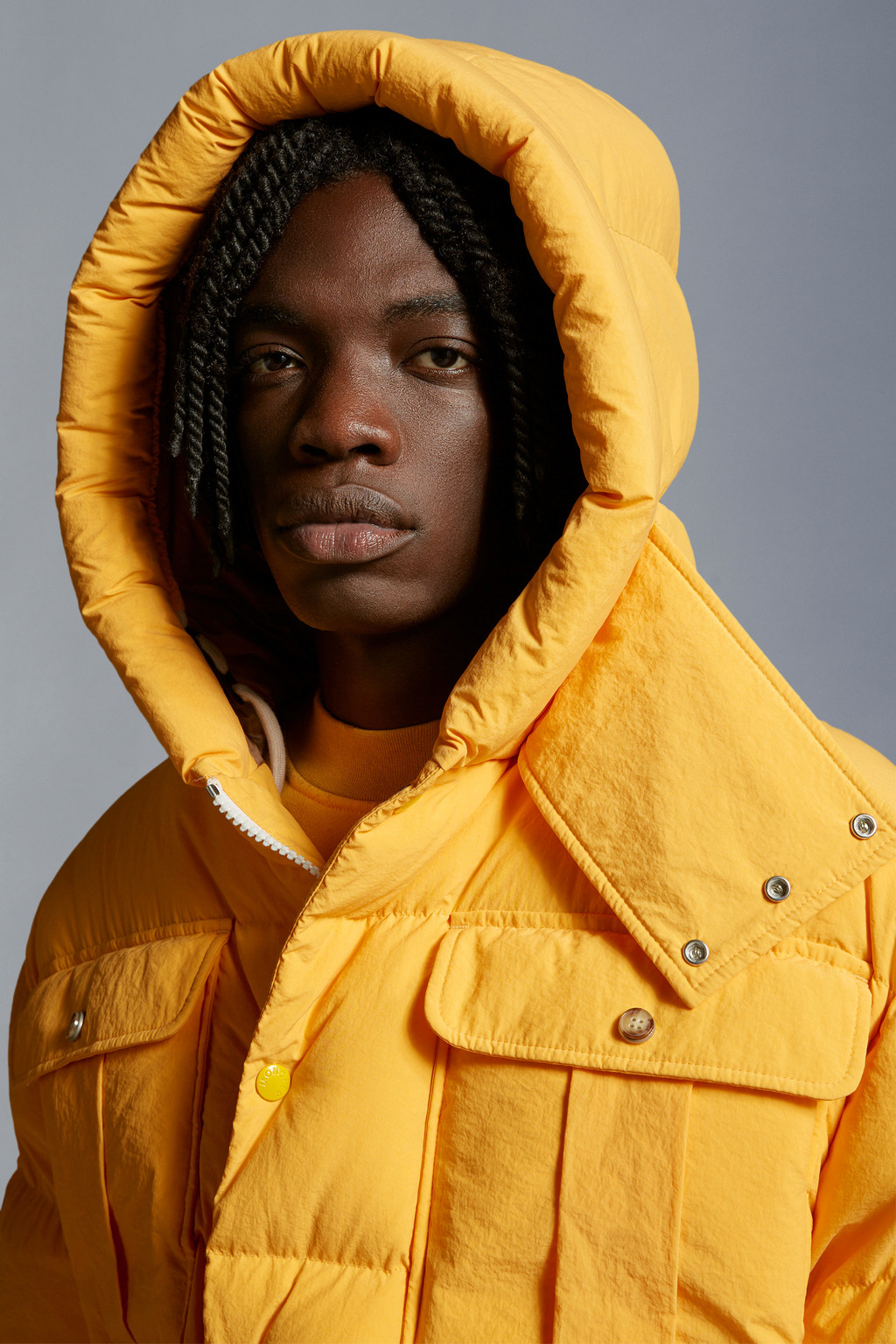 Pentaflake Long Down Jacket