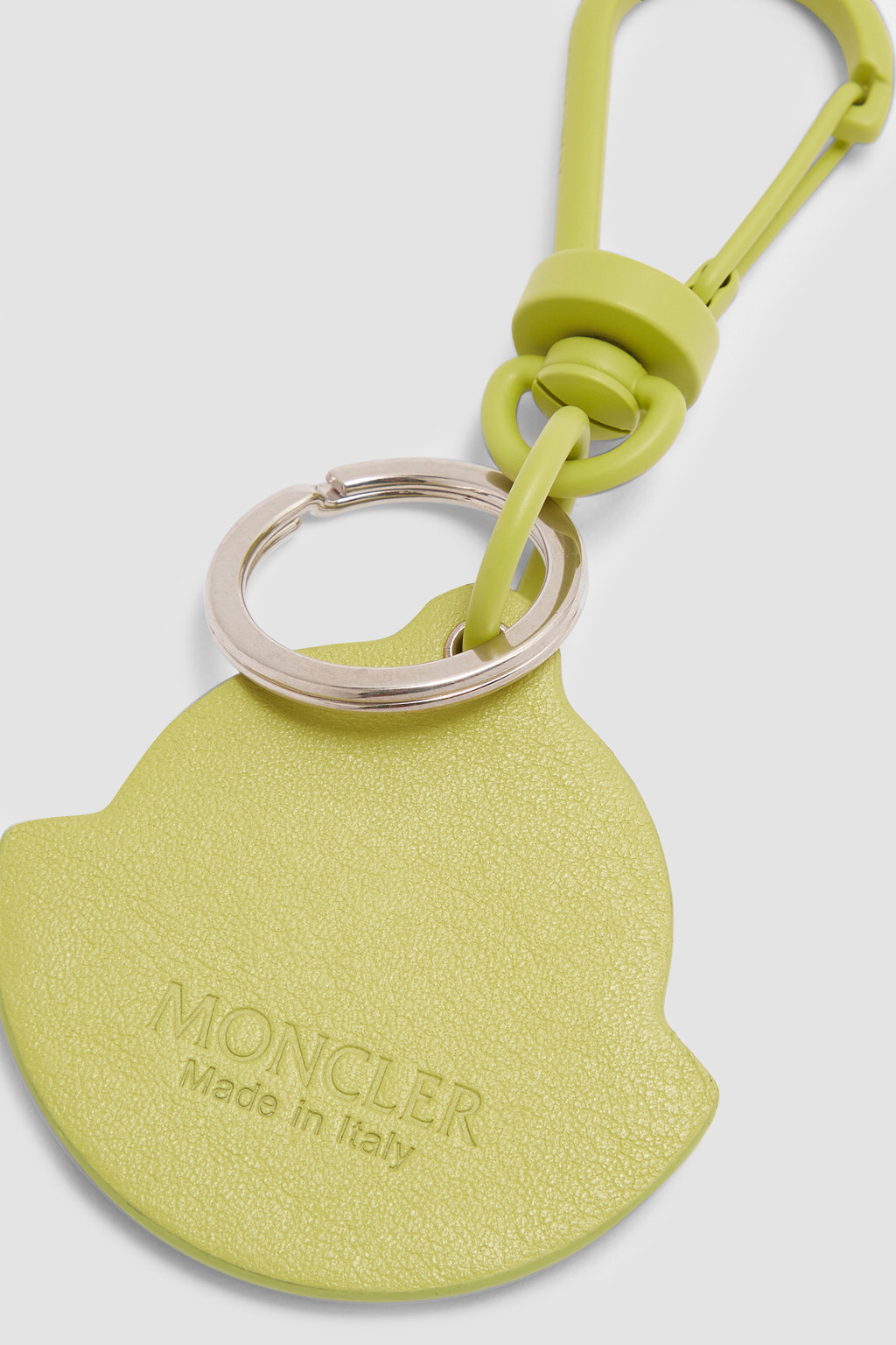 Logo Leather Key Ring