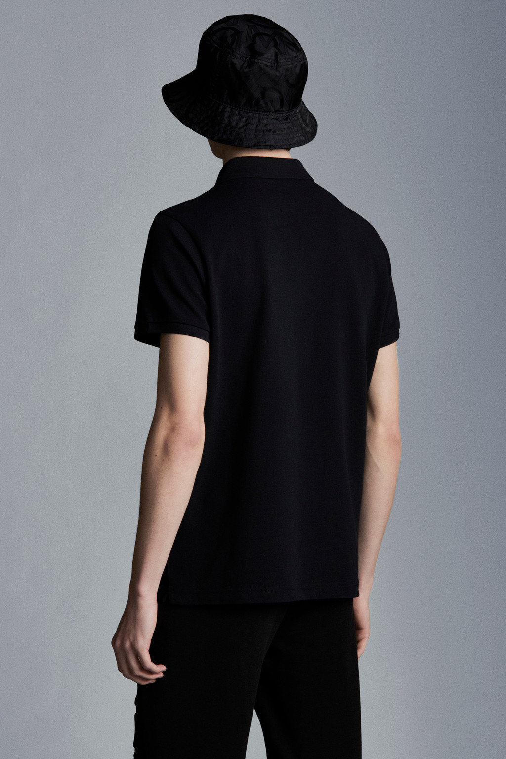 Logo Patch Polo Shirt