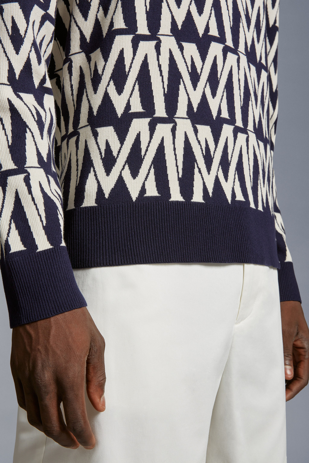 Monogram Jacquard Sweater