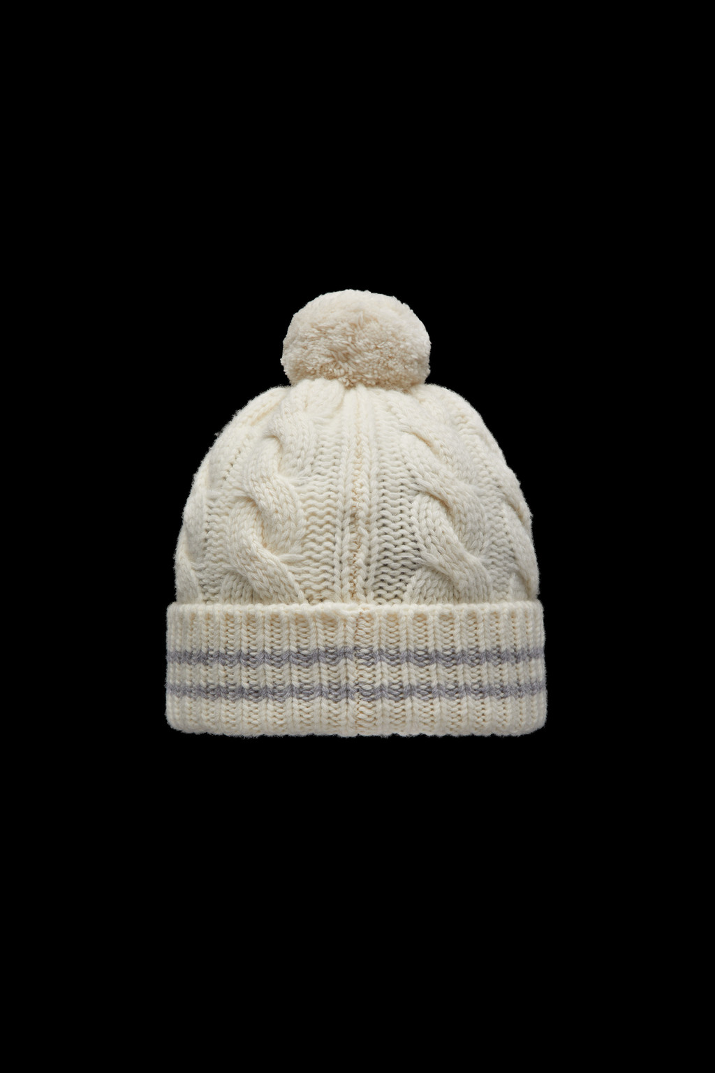 Wool Beanie with Pom Pom