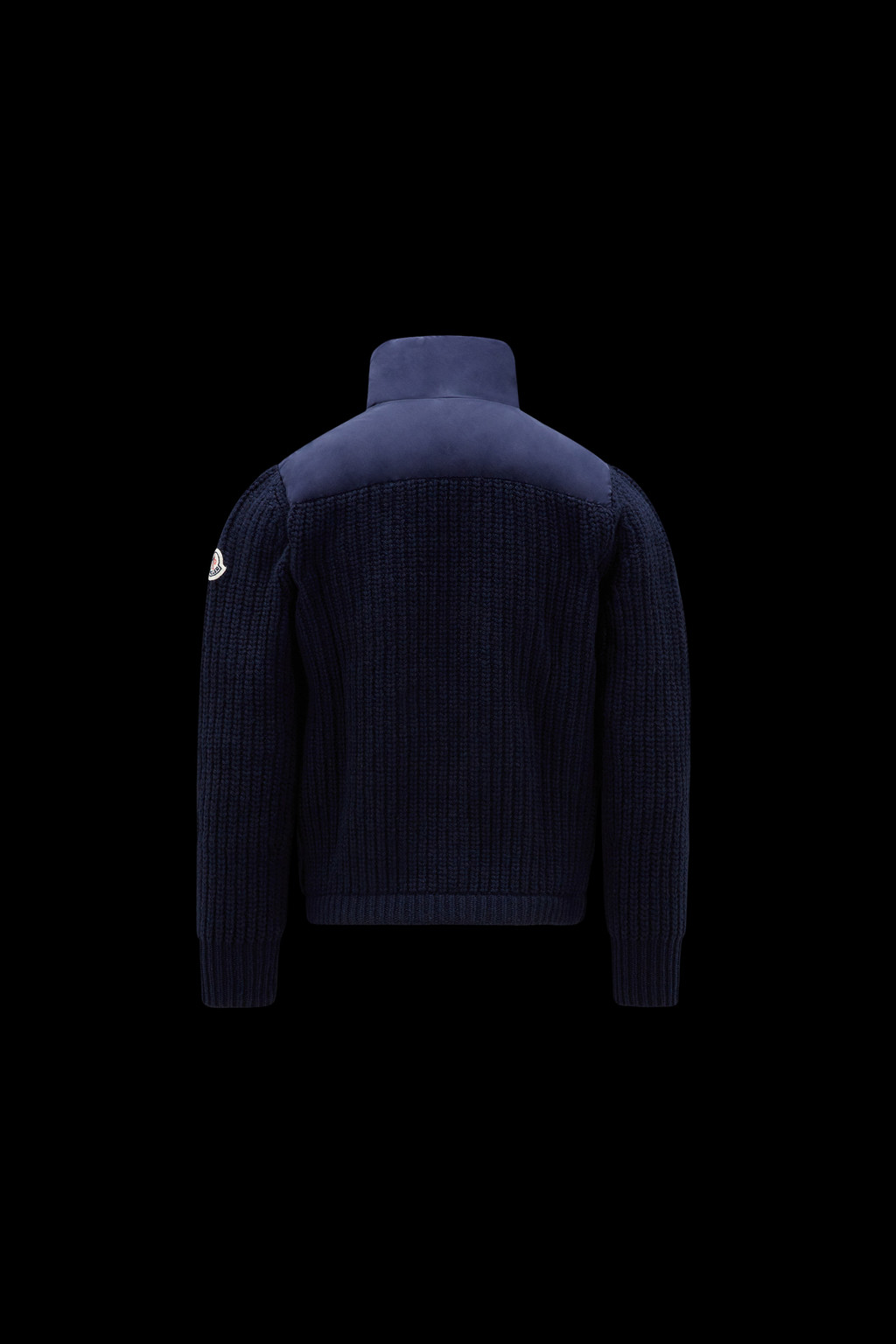 Padded Wool Cardigan