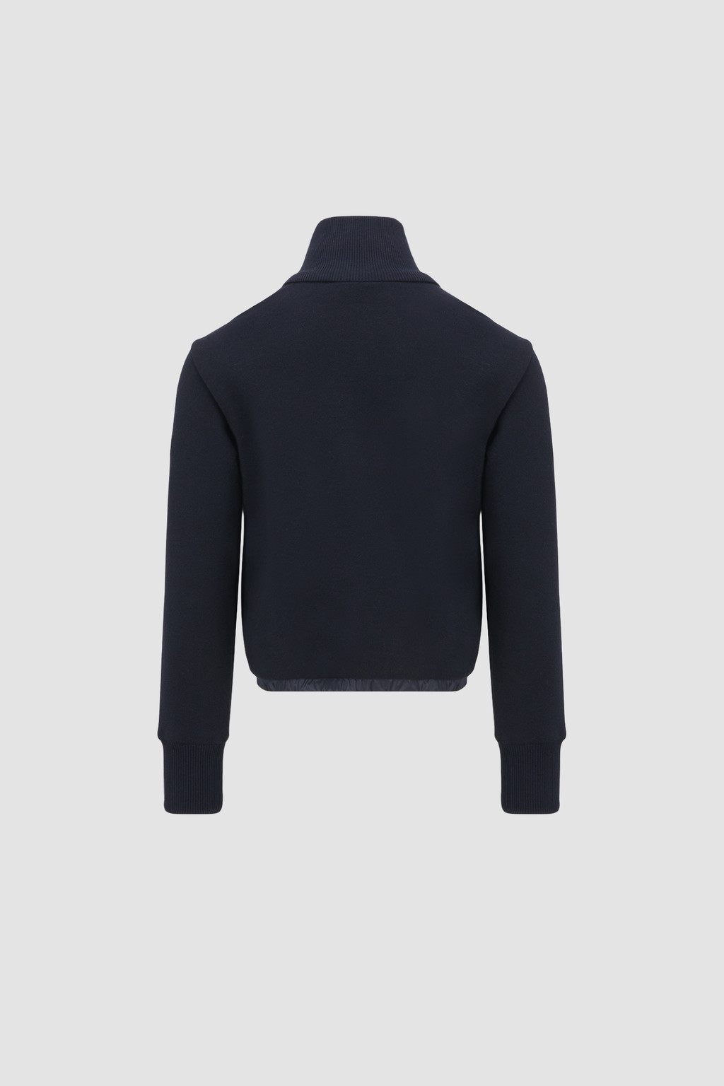 Padded Zip-Up Sweatshirt