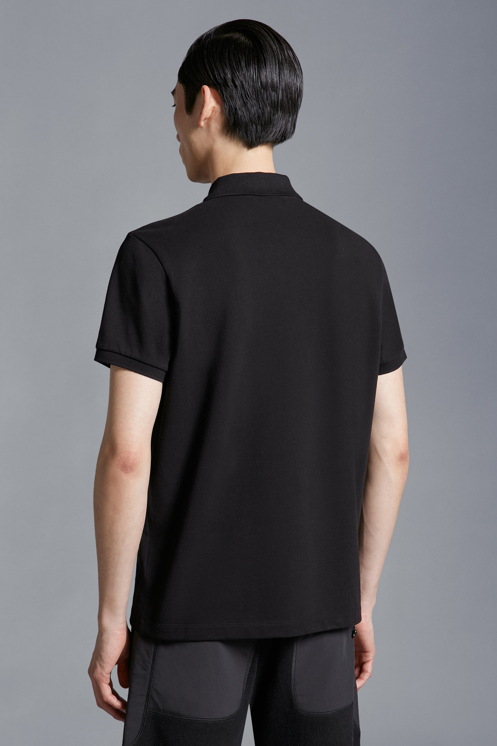 Logo Patch Polo Shirt