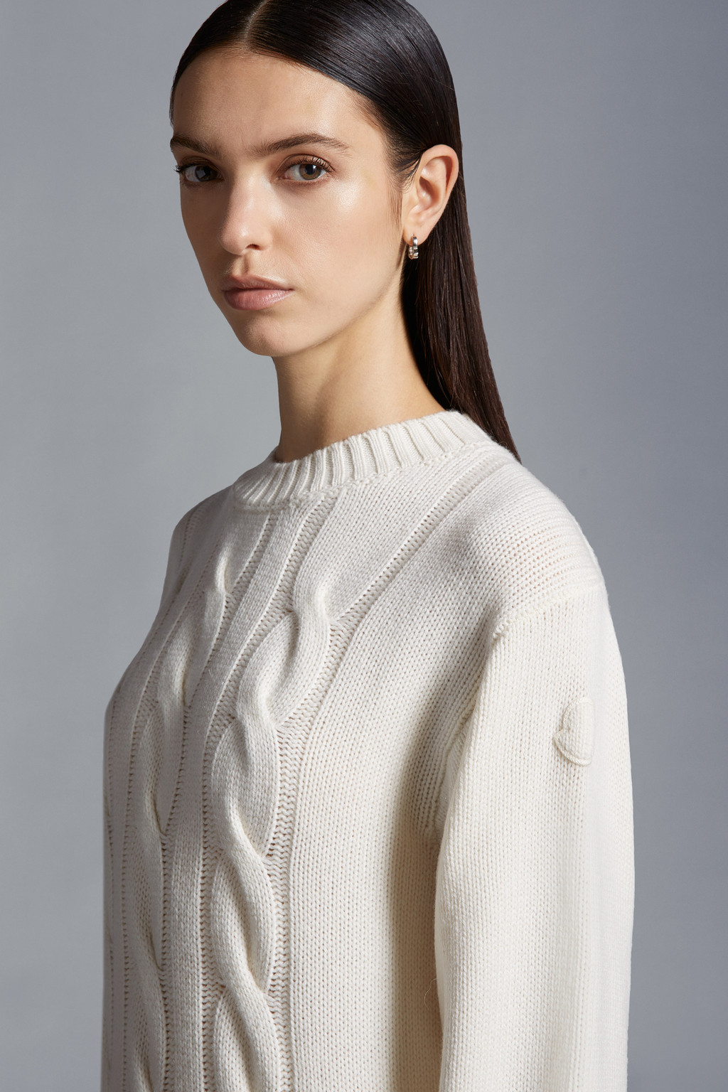 Cable Knit Cashmere Sweater