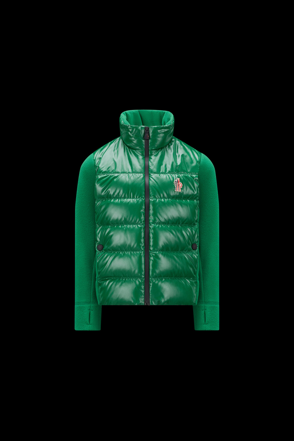 Padded Zip-Up Sweatshirt