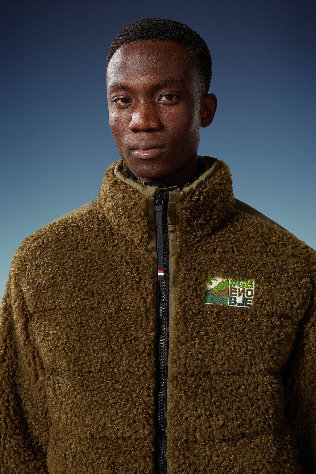 Padded Teddy Zip-Up Sweatshirt