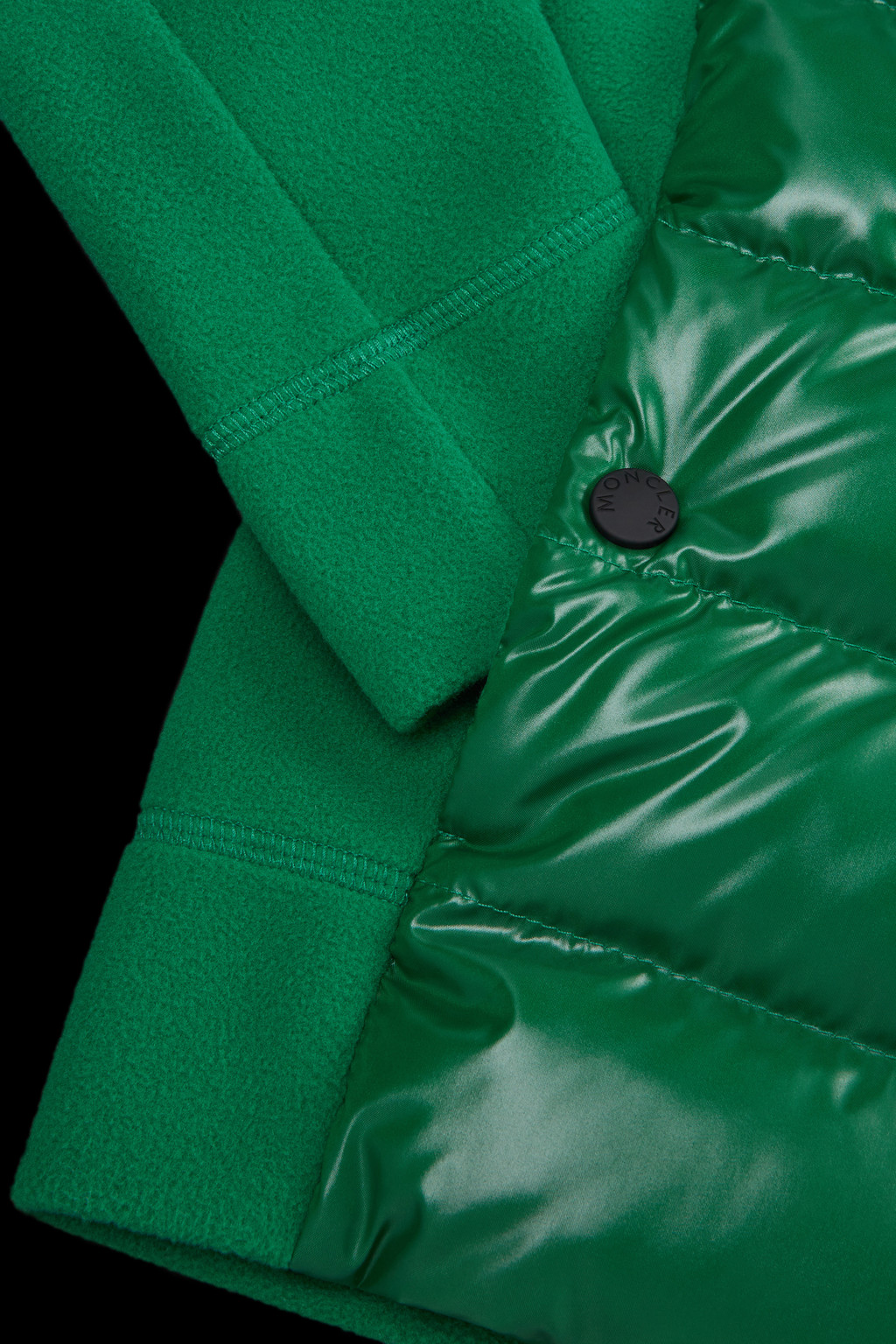 Padded Zip-Up Sweatshirt