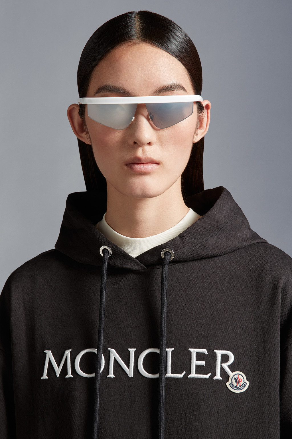 Embroidered Logo Hoodie