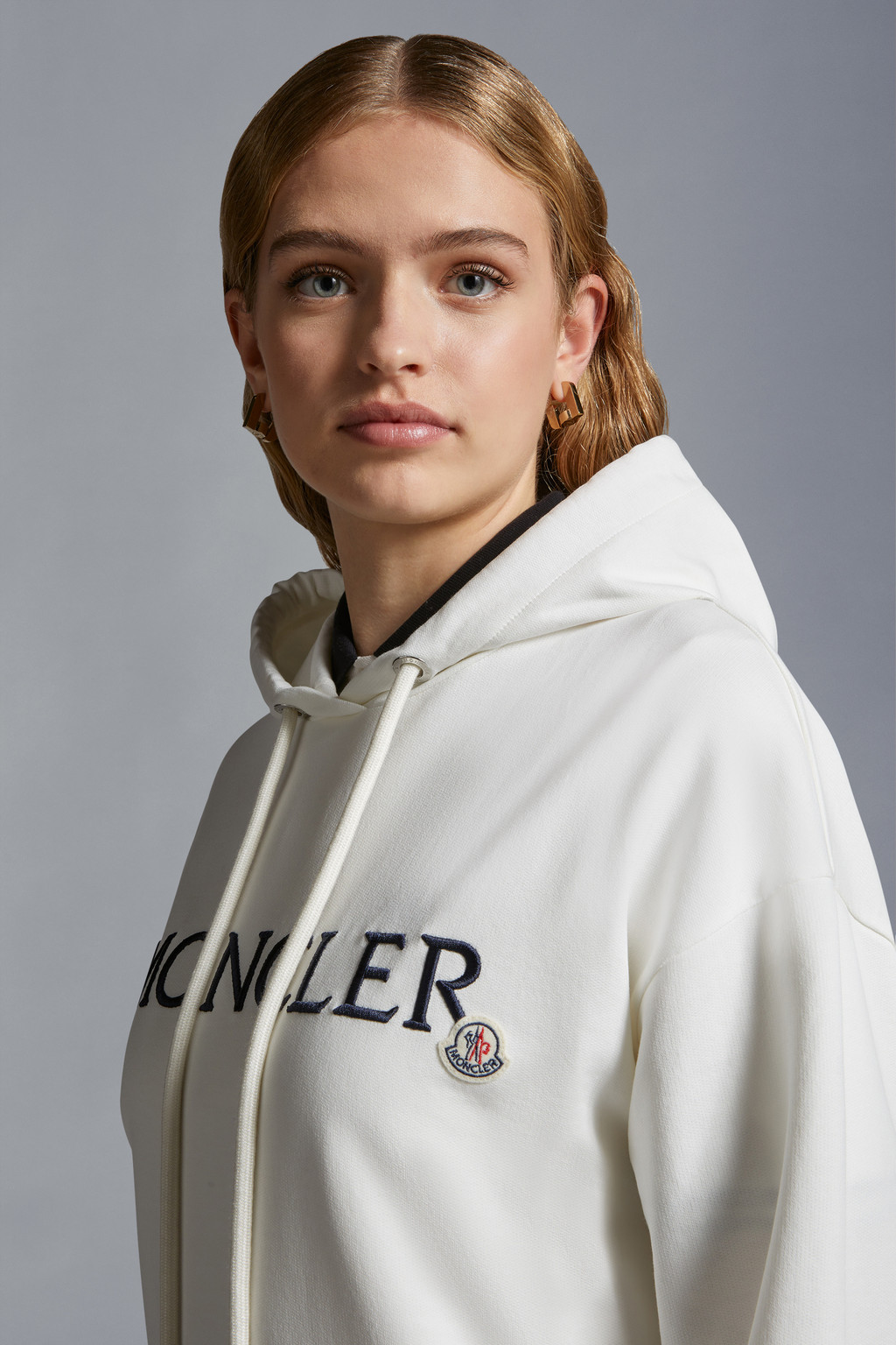 Embroidered Logo Hoodie