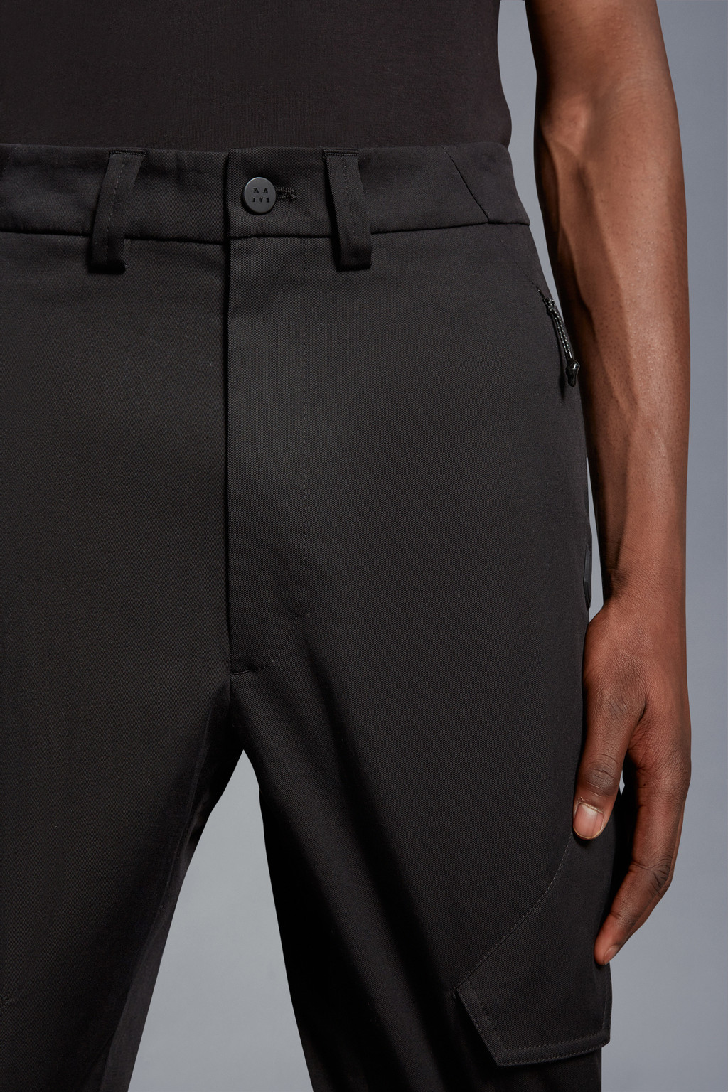 Gabardine Cargo Pants