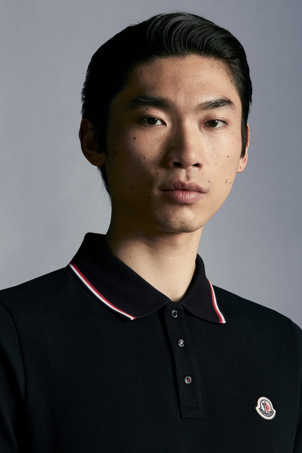 Logo Patch Polo Shirt