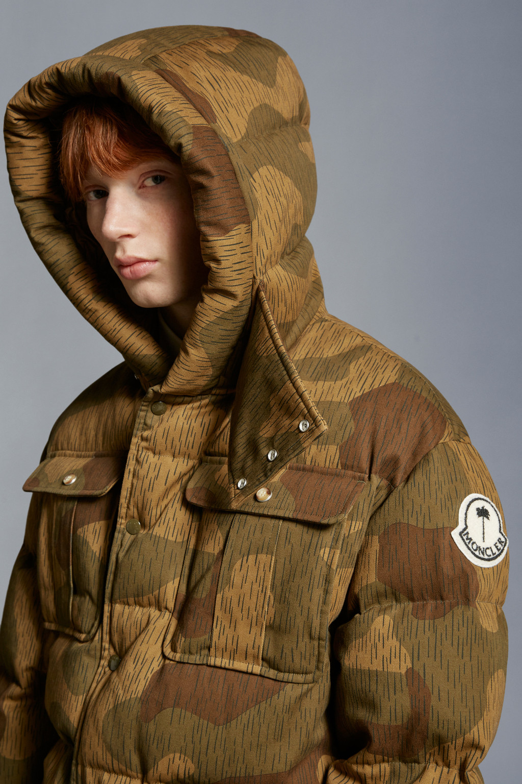 Mandelbrot Short Down Jacket