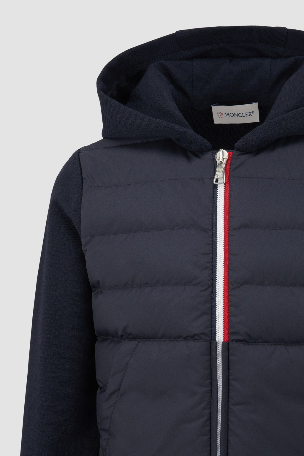 Padded Zip-Up Hoodie