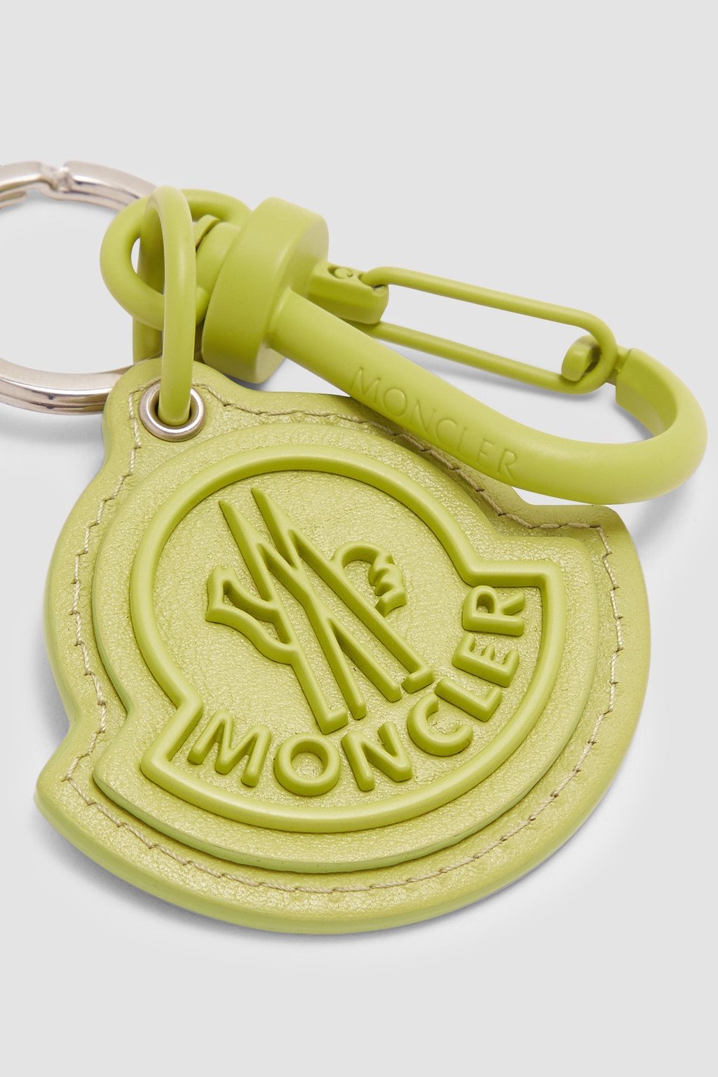 Logo Leather Key Ring