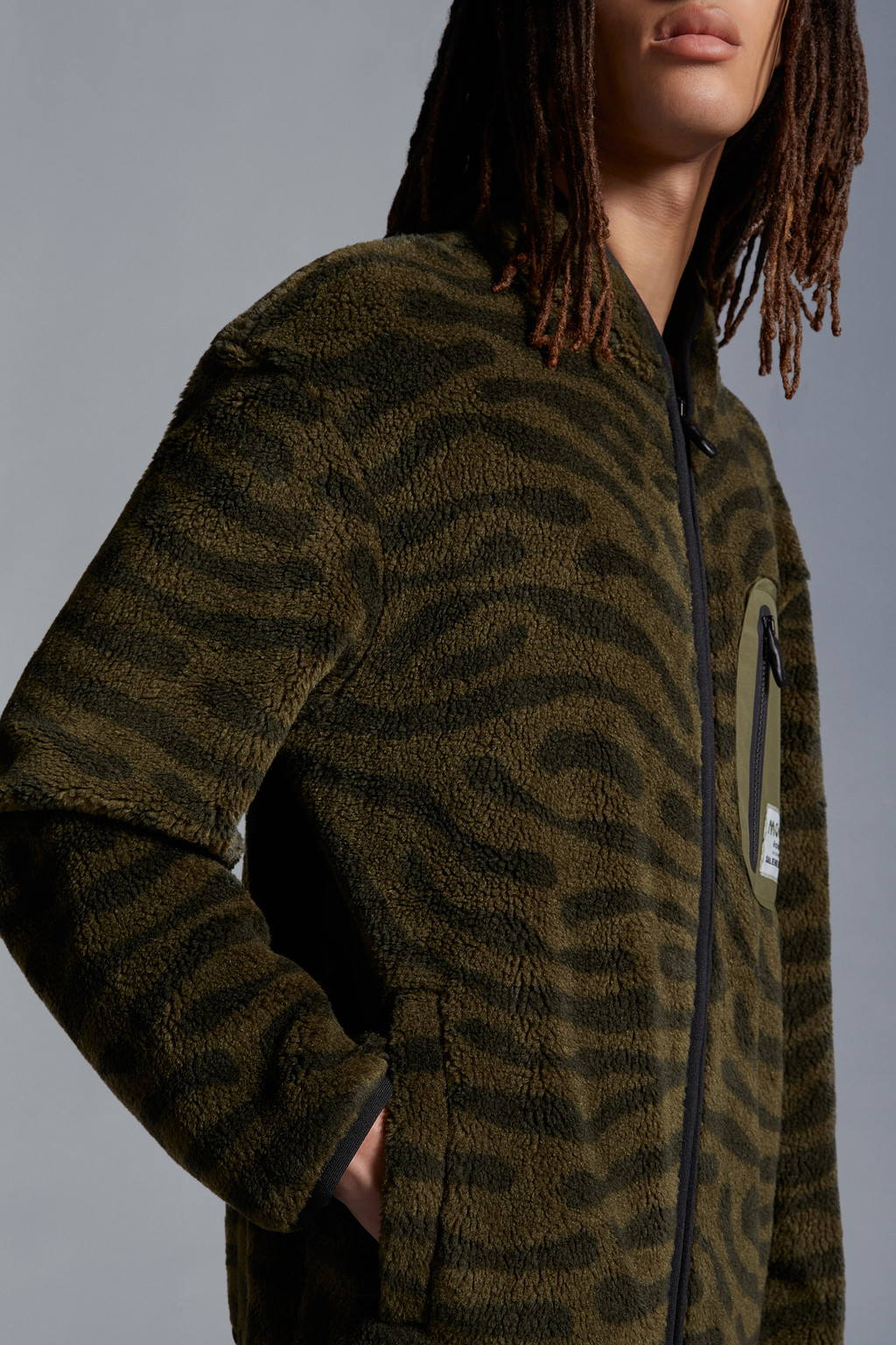 Teddy Zip-Up Sweatshirt