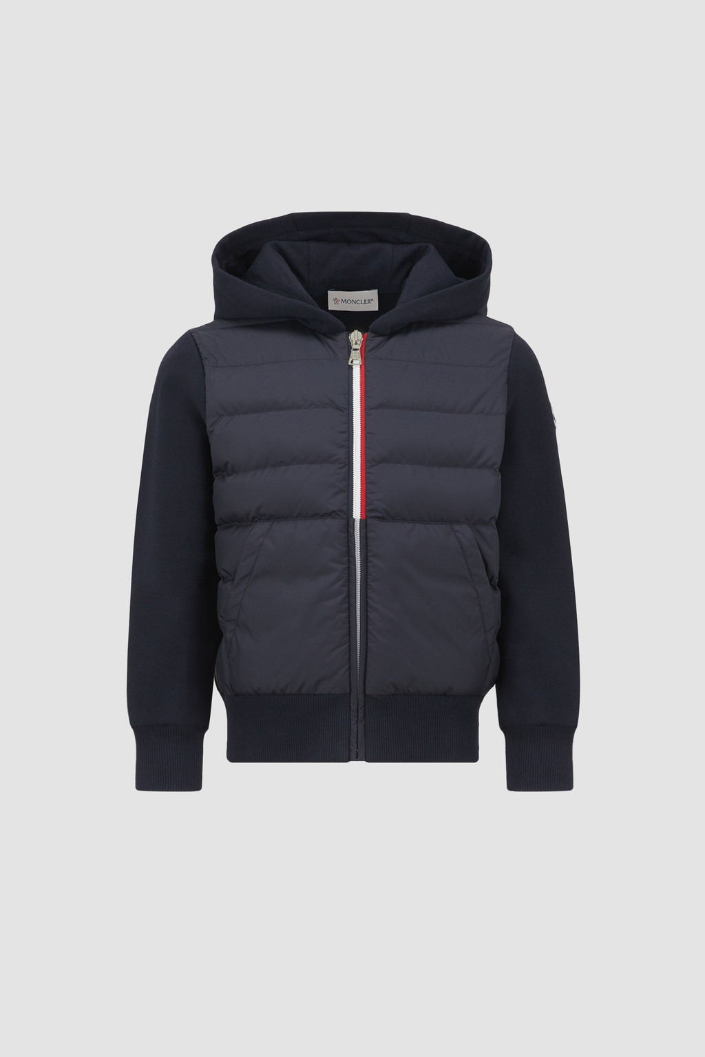 Padded Zip-Up Hoodie