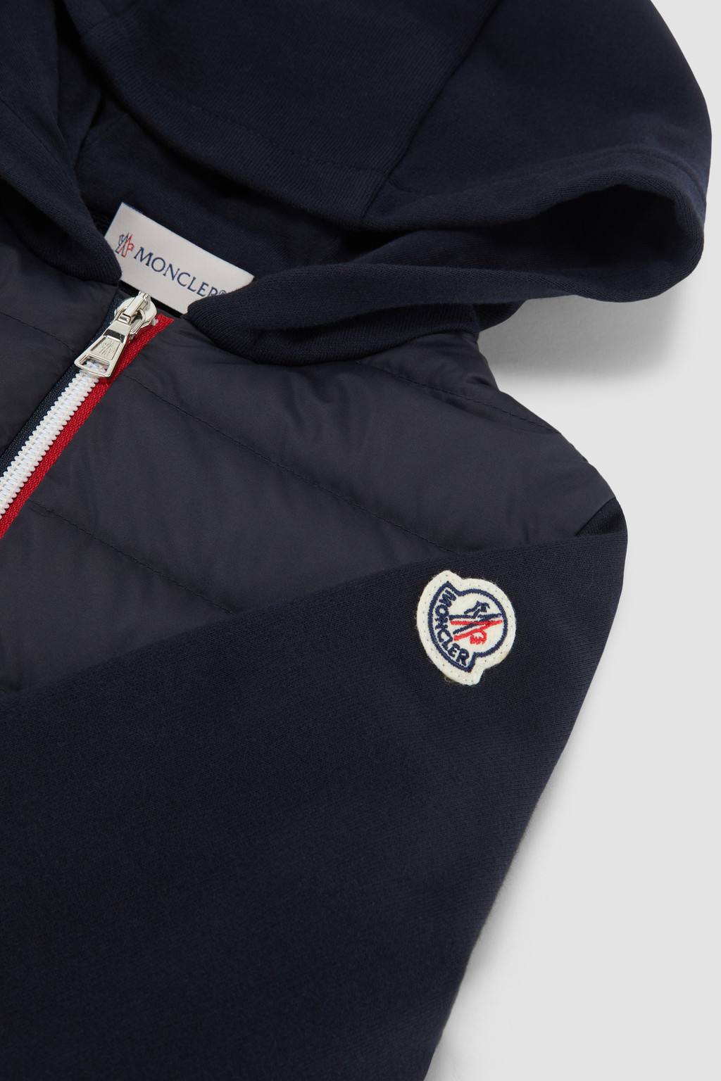 Padded Zip-Up Hoodie