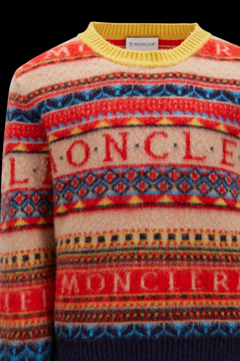 Patterned Wool Sweater