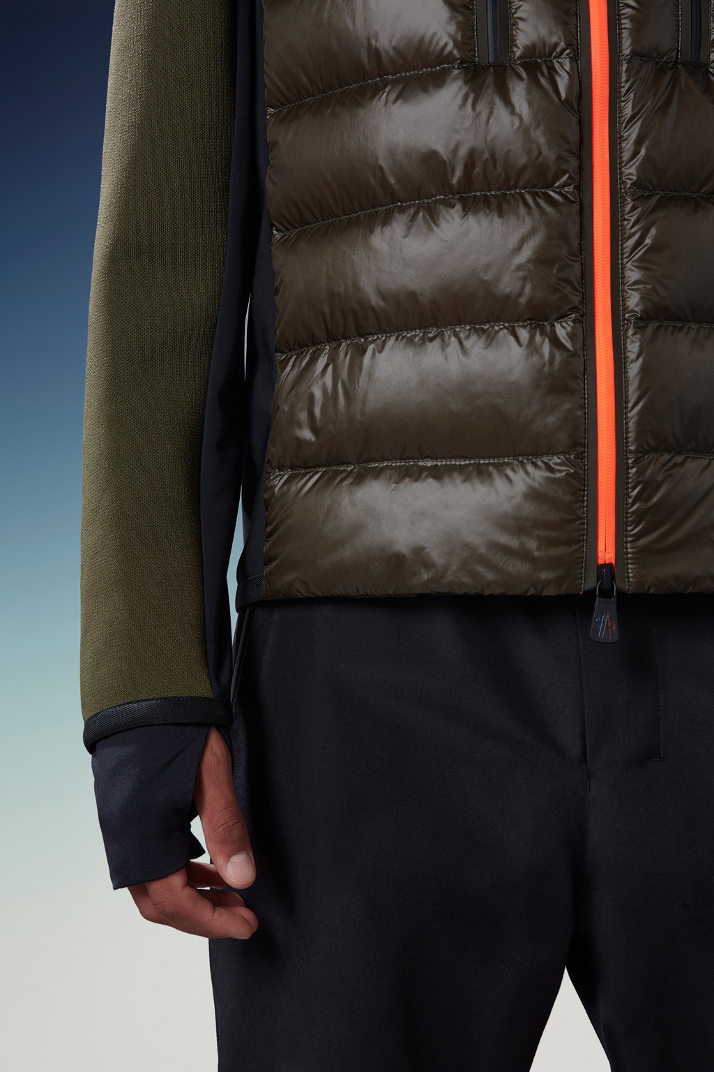 Padded Zip-Up Hoodie